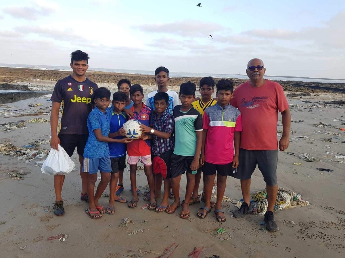 Football Training Camp for Children at Madh Island