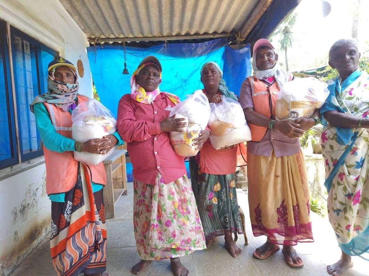 Hidush Facilitated Distribution of Ration Kits by Pranic Healing Foundation