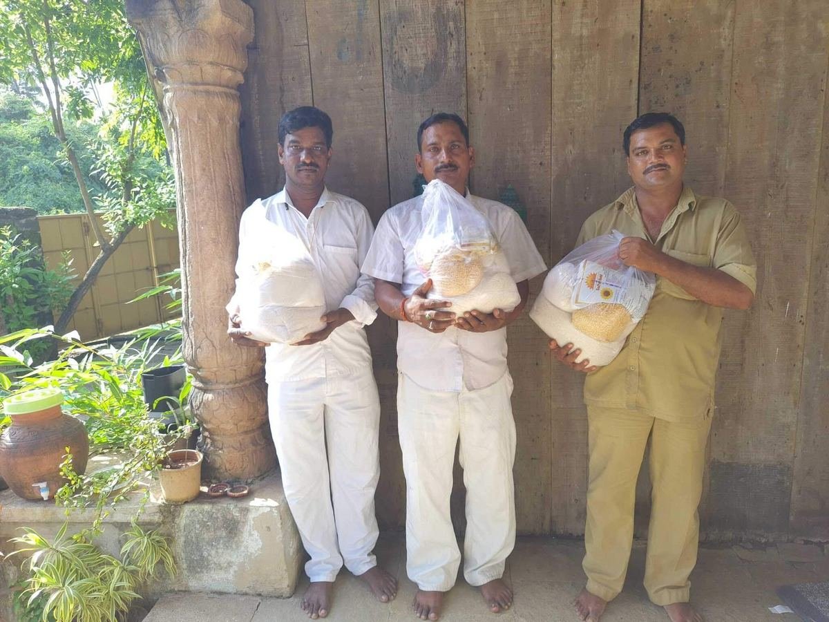 Hidush Facilitated Distribution of Ration Kits by Pranic Healing Foundation