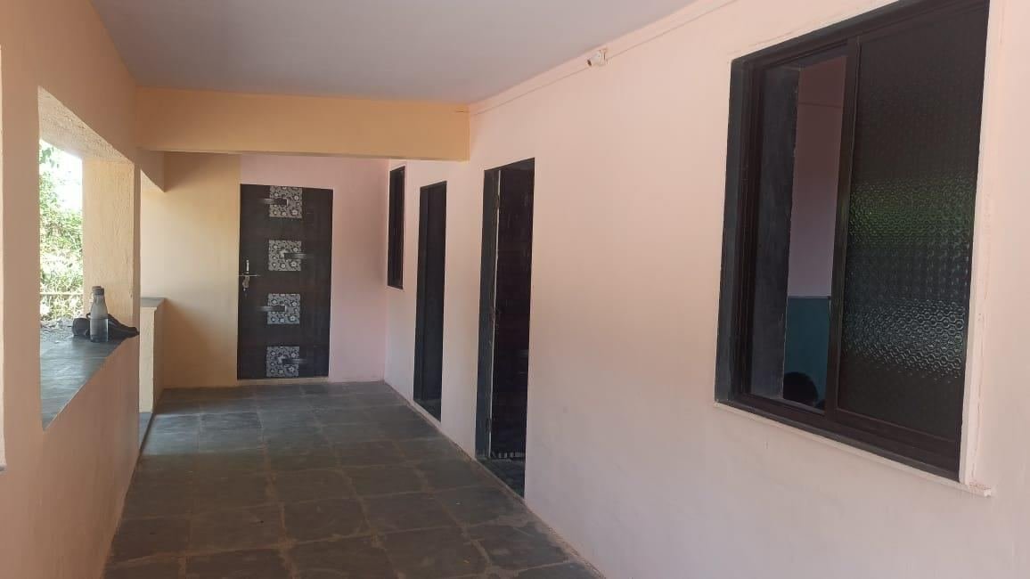 The renovated corridor