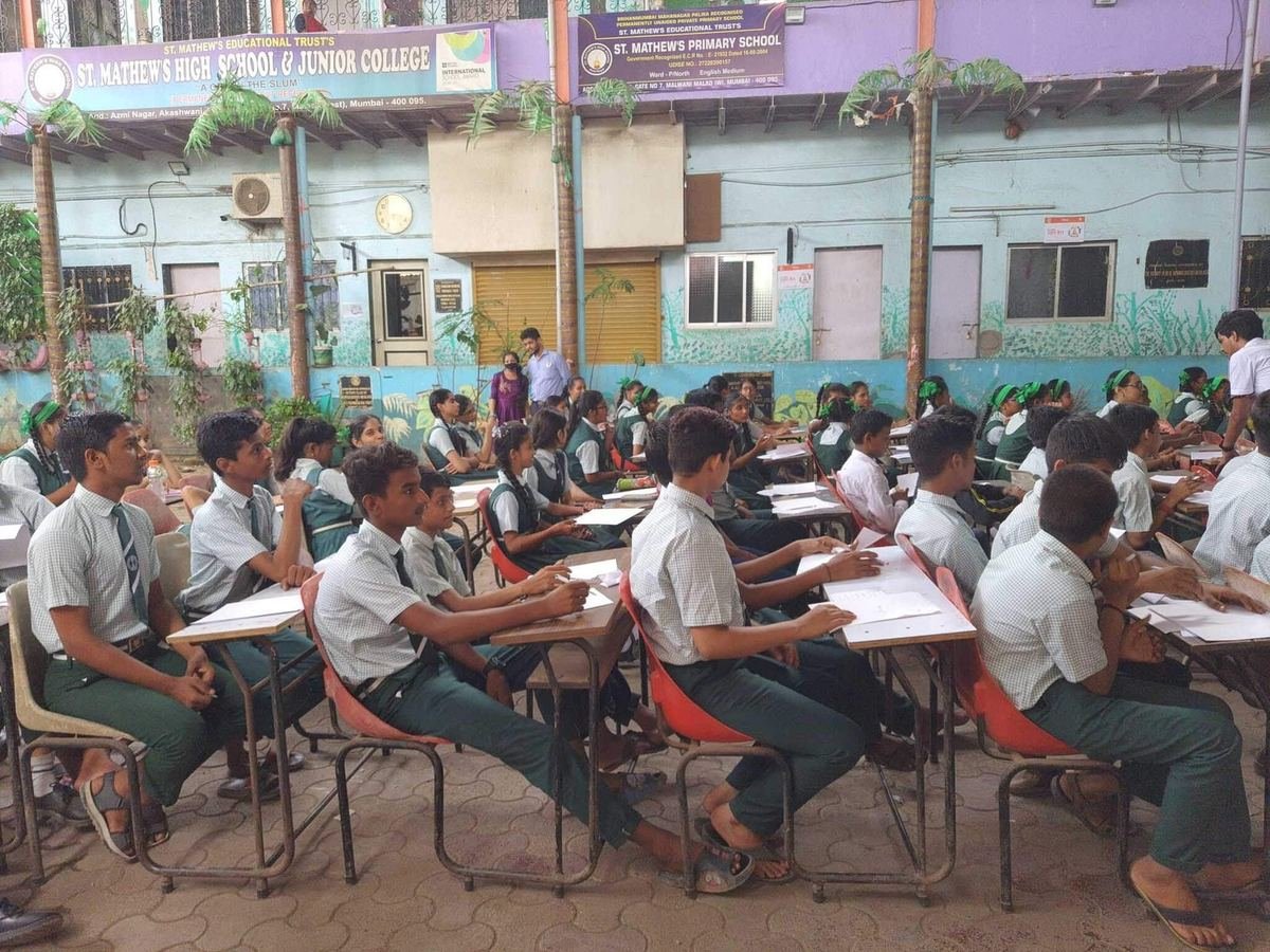 Snacks and Beverages Sponsored for Counselling Session at St Mathews School, Malwani