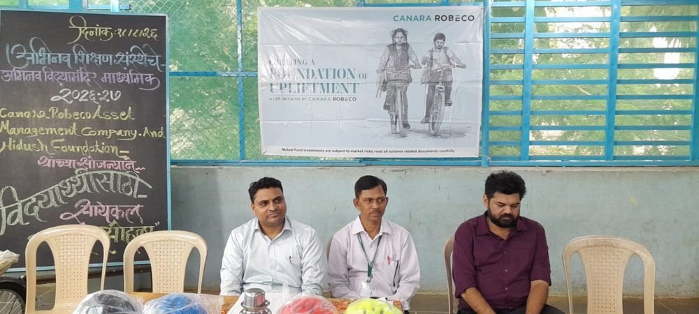 22 Bicycles and Safety Helmets for Abhinav Vidya Mandir