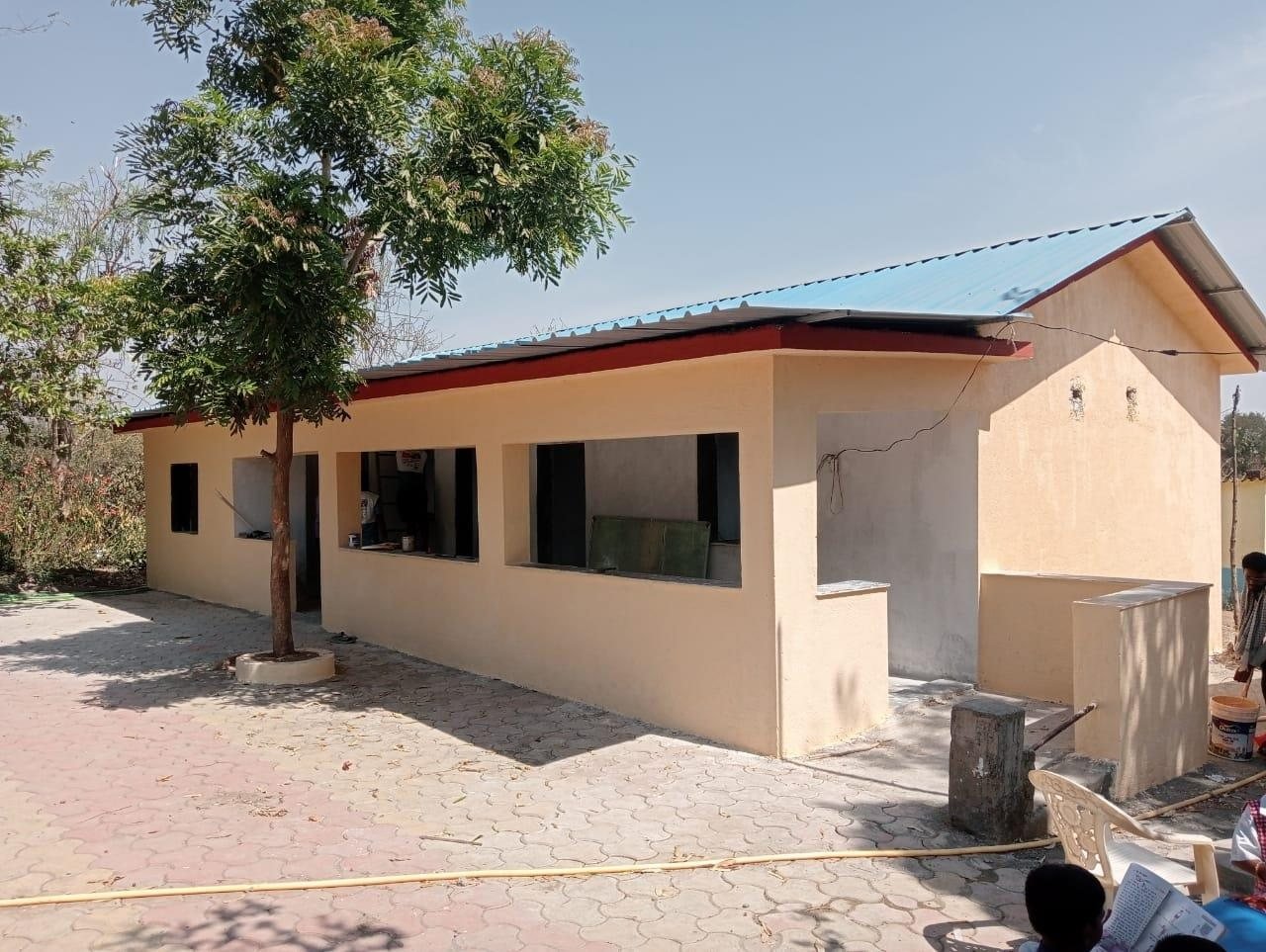 Renovation of Z. P. School Goratpada, Vikramgad