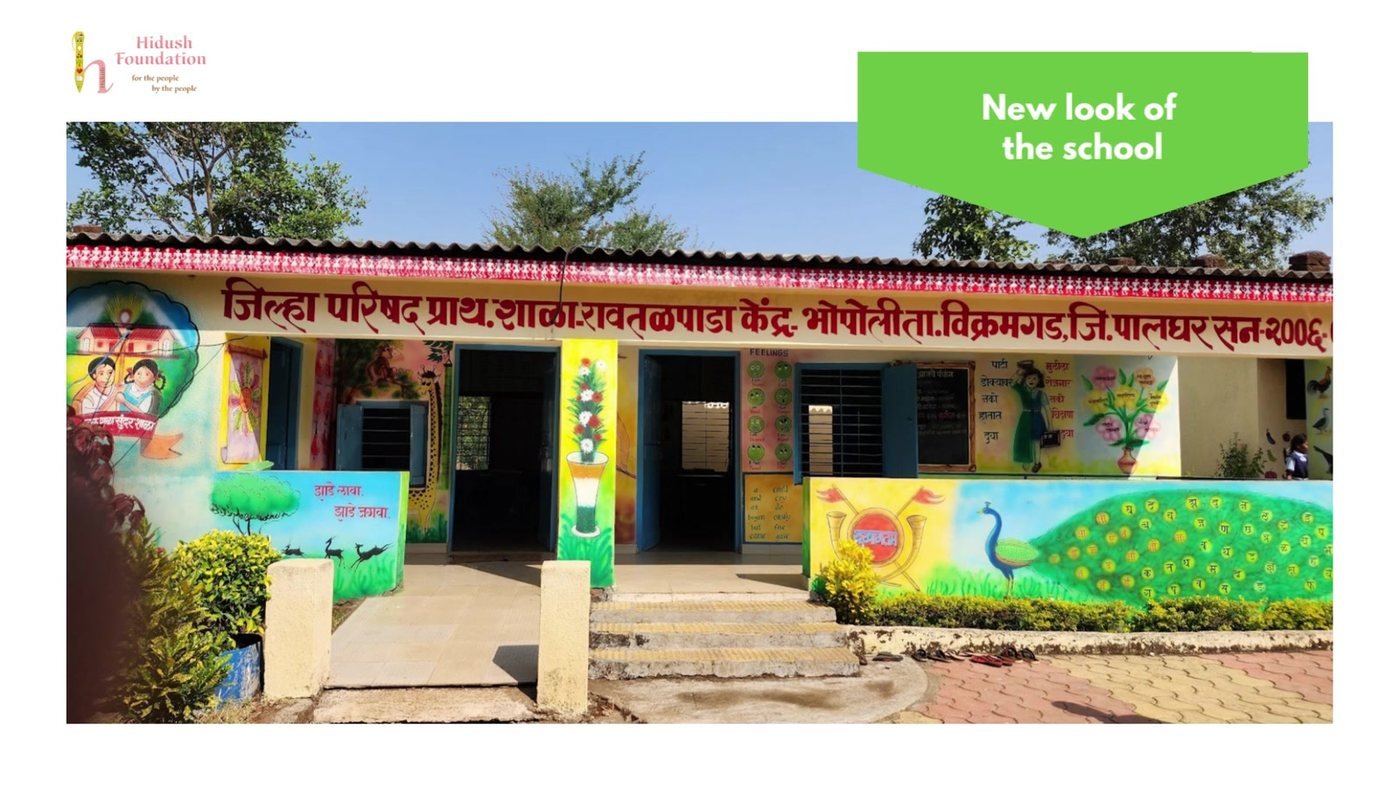 Renovation of ZP School Rawtalpada, Vikramgad