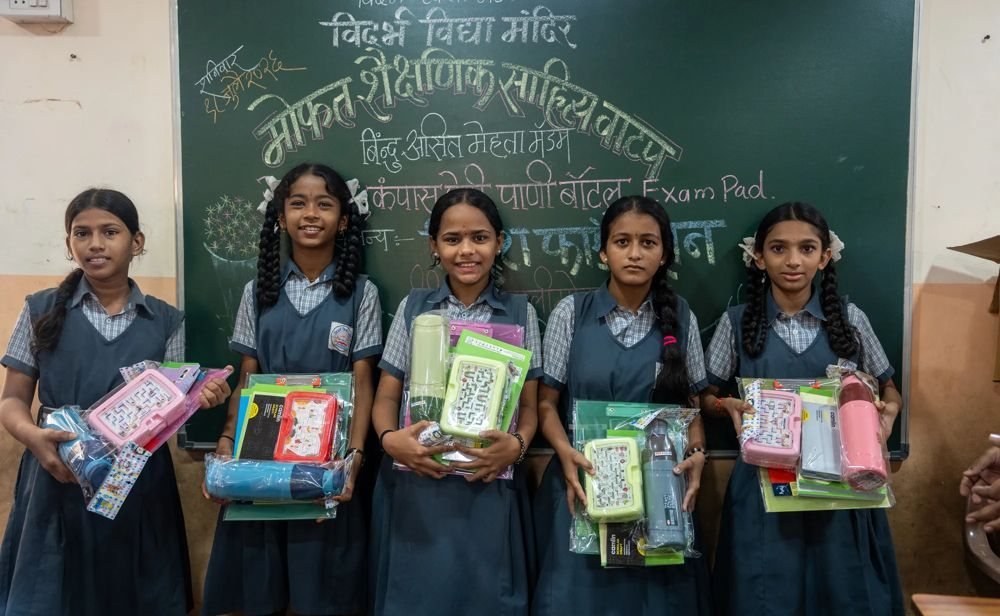 Supporting 105 Students at Vidarbha Vidya Mandir