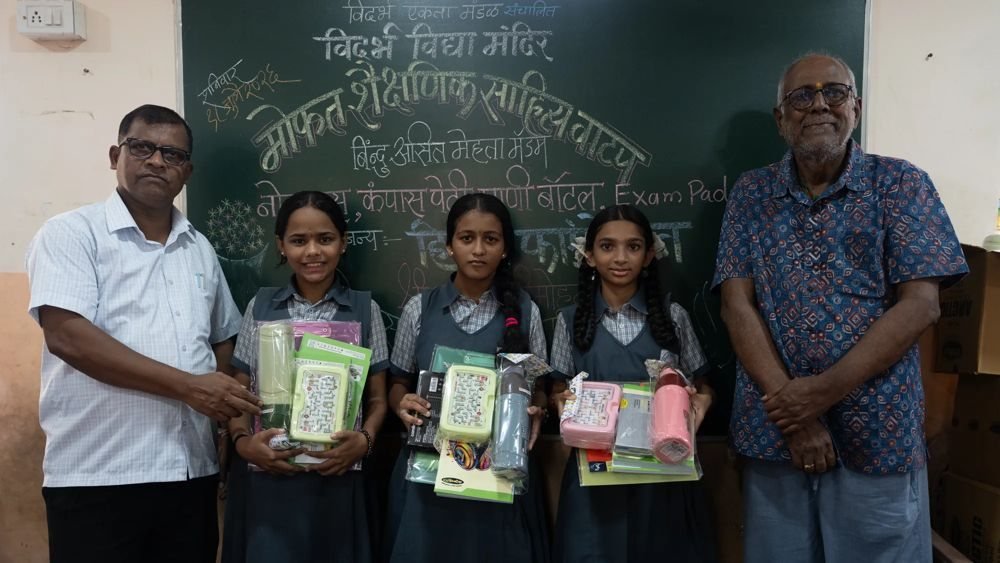 Supporting 105 Students at Vidarbha Vidya Mandir